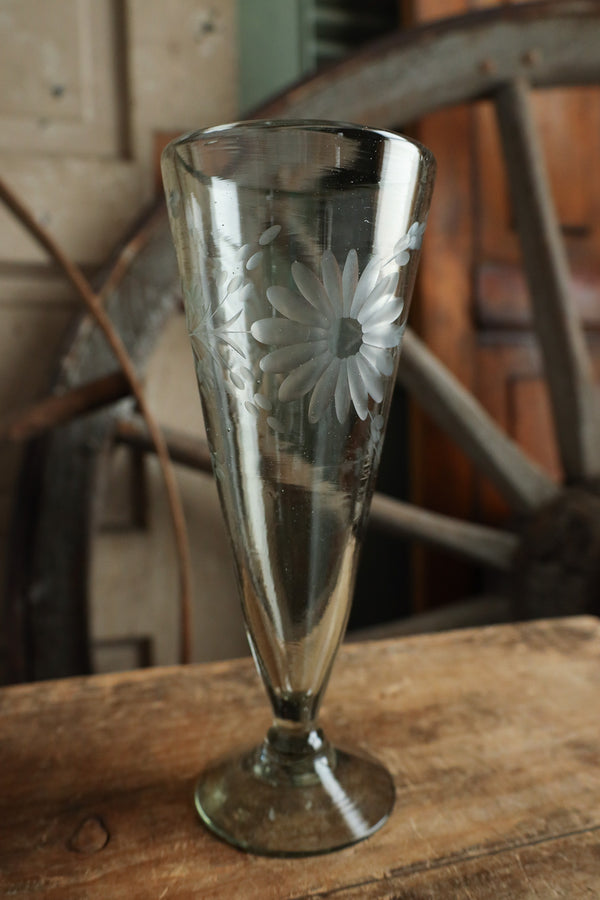Rose Ann Hall Condessa Pilsner Glass- Clear 
