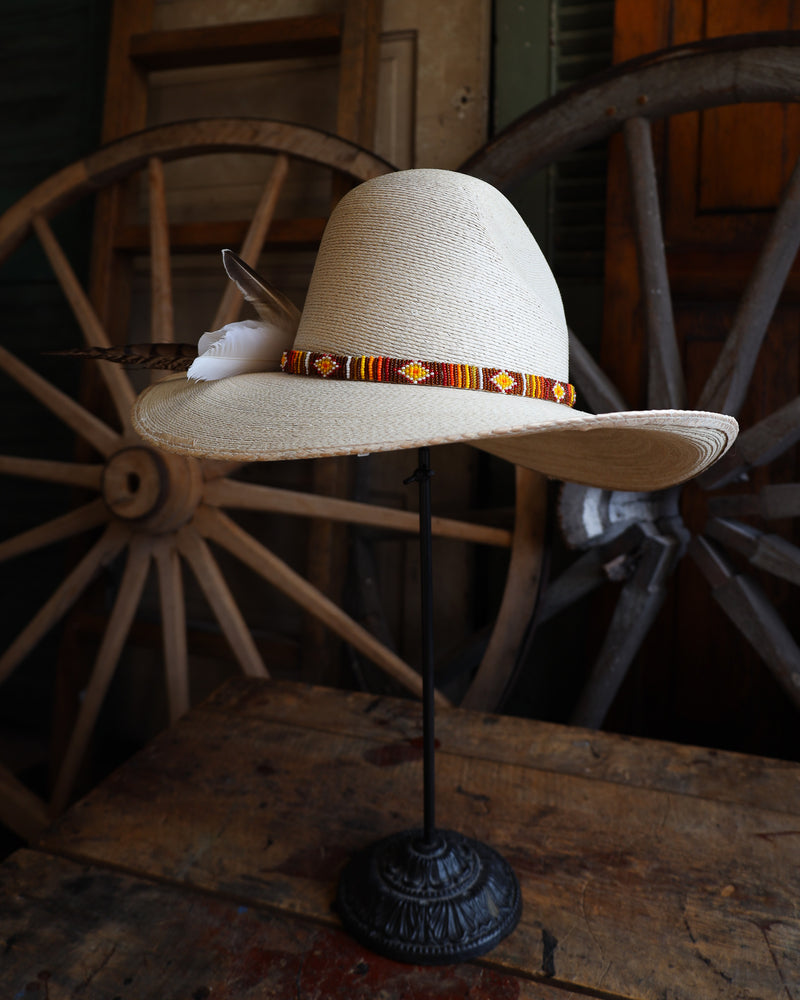 Donna Marie Gus Feathers Silver Concho Hat