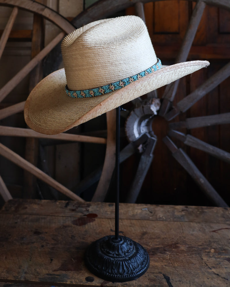 Donna Marie Cattleman Beaded Chief And Hat Band Cowboy Hat