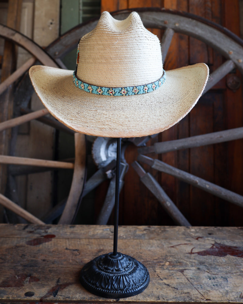 Donna Marie Cattleman Beaded Chief And Hat Band Cowboy Hat