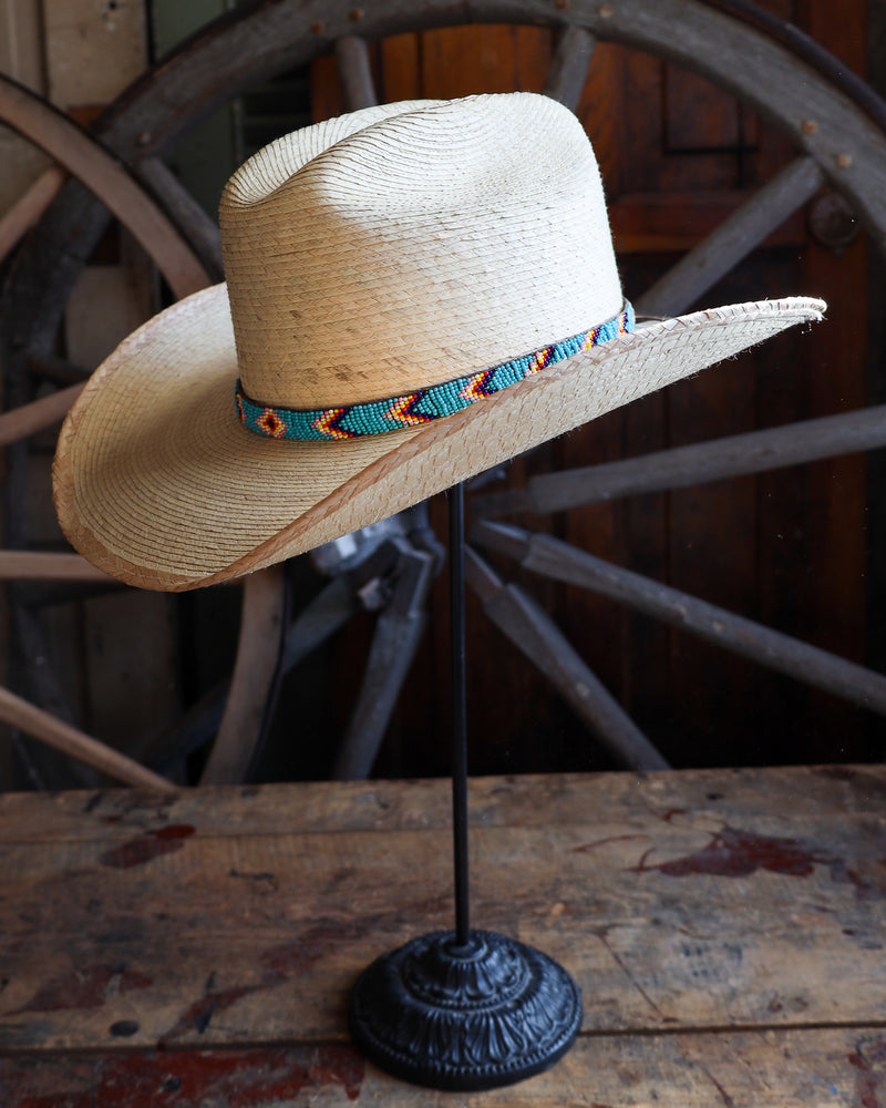 Donna Marie Cattleman Beaded Chief And Hat Band Cowboy Hat 