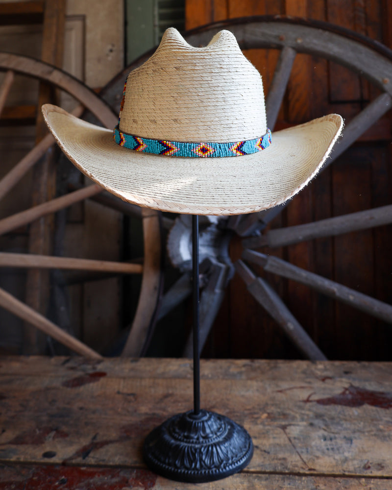 Donna Marie Cattleman Beaded Chief And Hat Band Cowboy Hat 