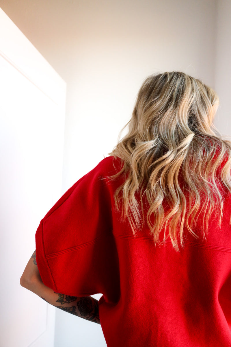 Dolce Cabo Fur Trimmed Cocoon Cardigan