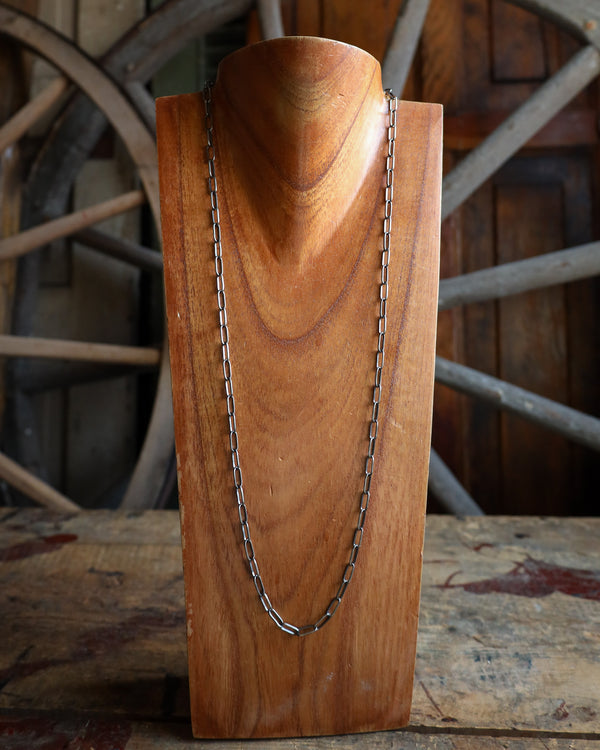 Peyote Bird 32" Oblong Link Chain Necklace