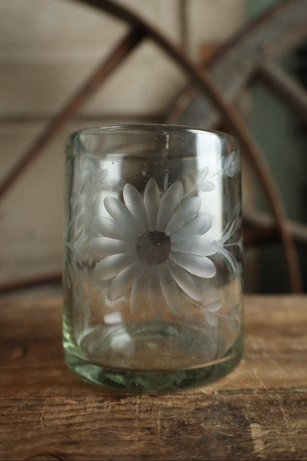 Rose Ann Hall Condessa Old Fashion Glass- Clear