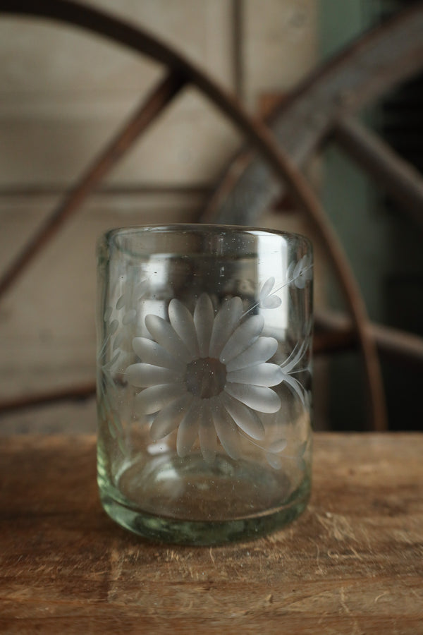 Rose Ann Hall Condessa Old Fashion Glass- Clear