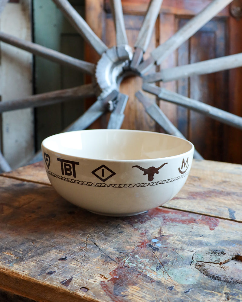 WEST CREATIONS 9" BRANDED SERVING BOWL 