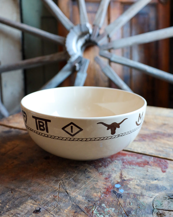 WEST CREATIONS 9" BRANDED SERVING BOWL 