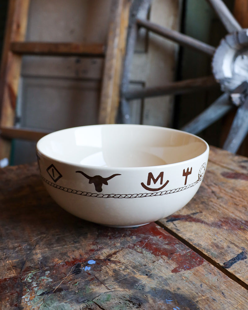 WEST CREATIONS 9" BRANDED SERVING BOWL 