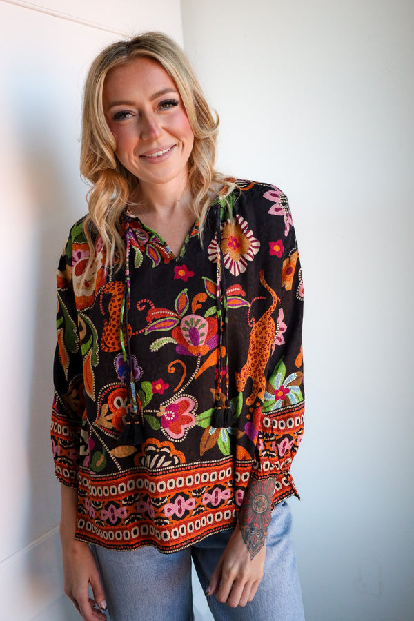 Johnny Was Maxima Margot Blouse 