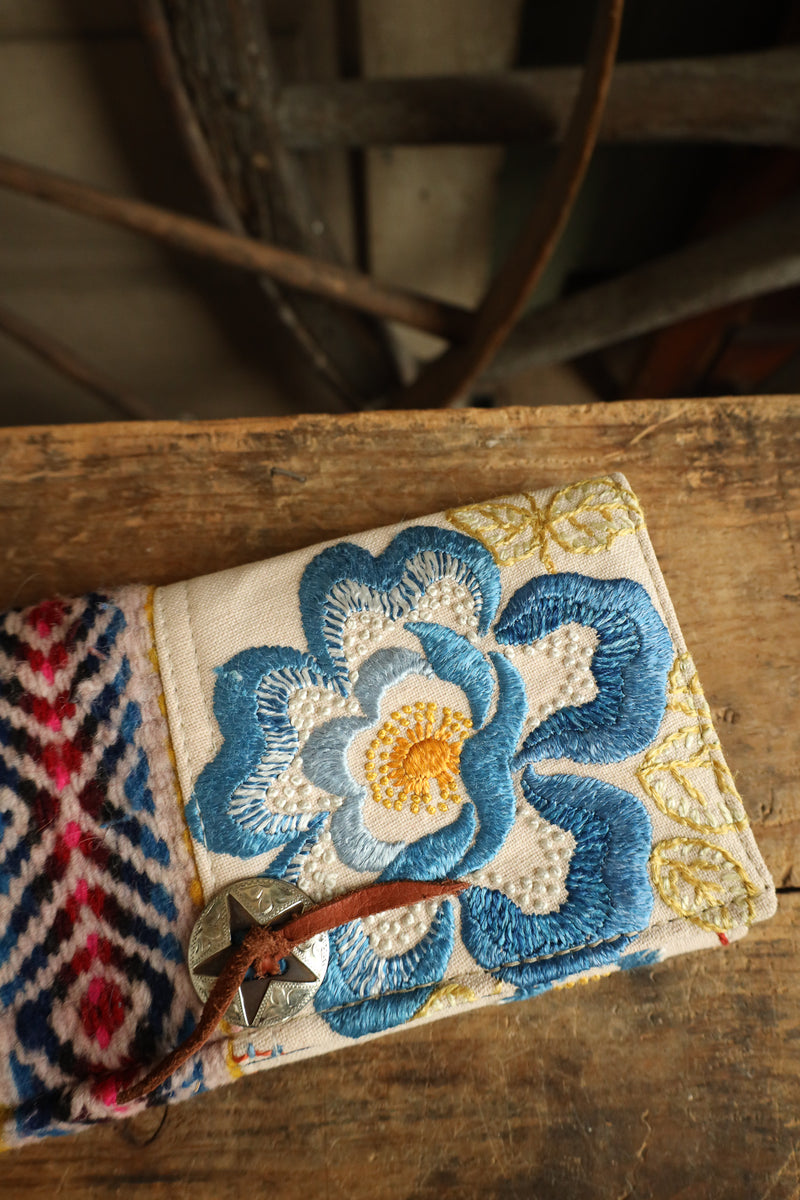 Totem Blue Rose Clutch