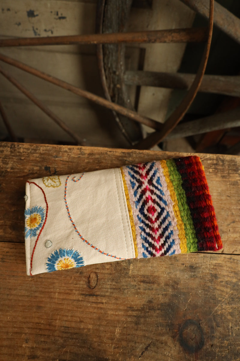 Totem Blue Rose Clutch