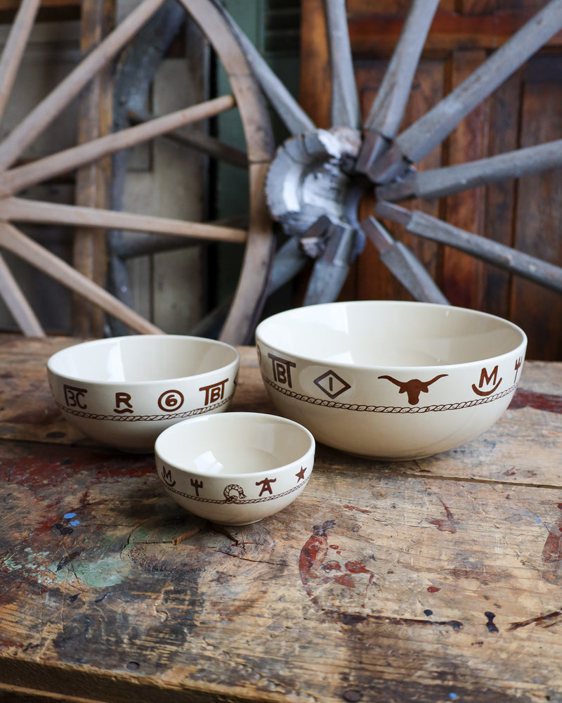 WEST CREATIONS 3 PIECE BOWL SET