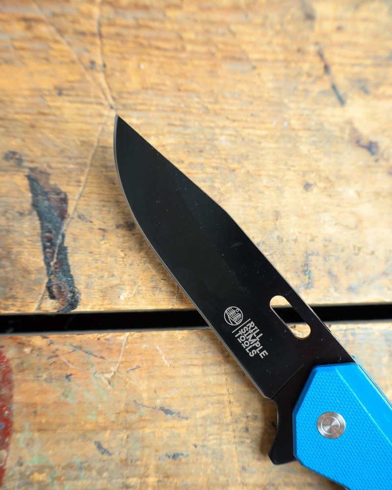 RILL SIMPLE TOOLS BLUE LOADING DOCK KNIFE 