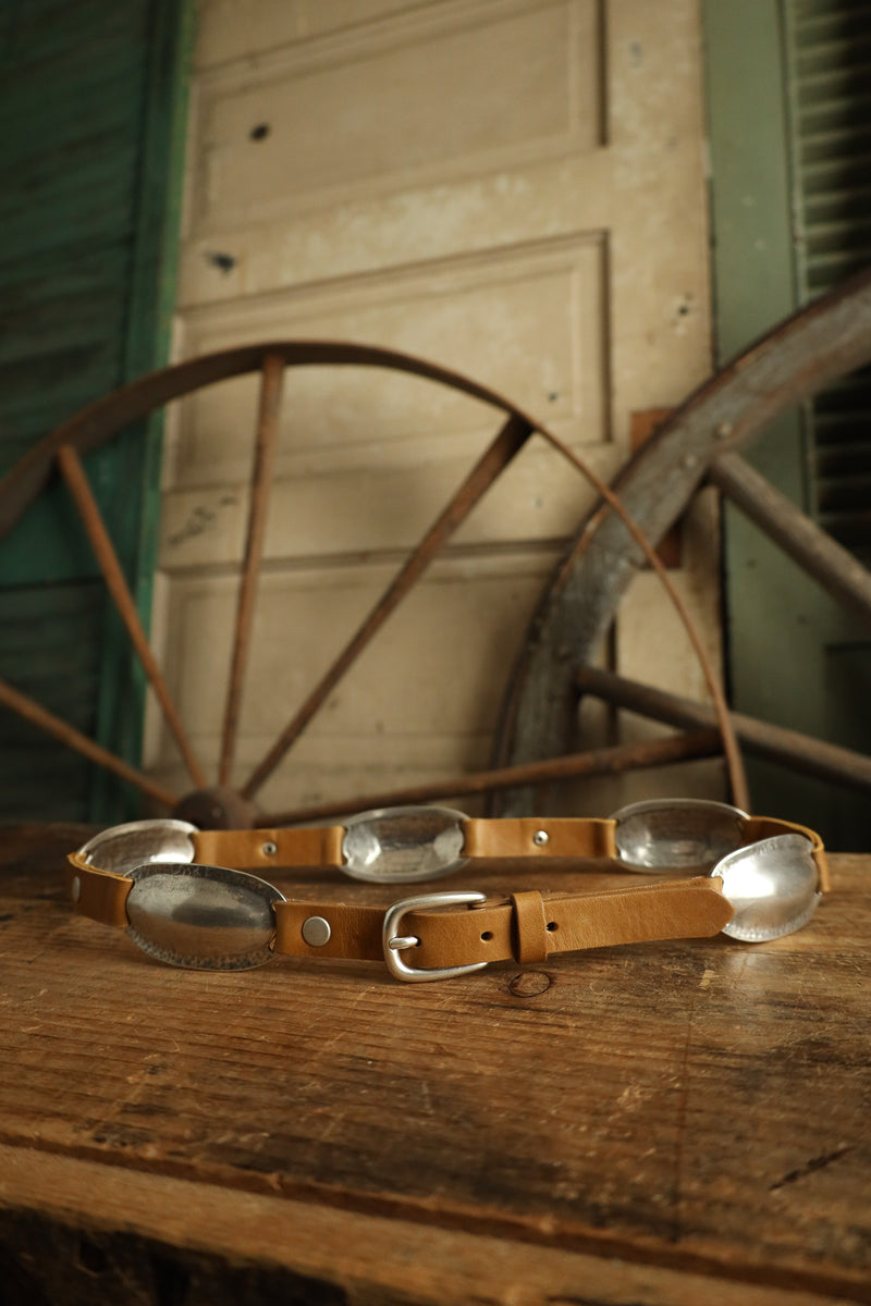 Streets Ahead Silver Concho Belt