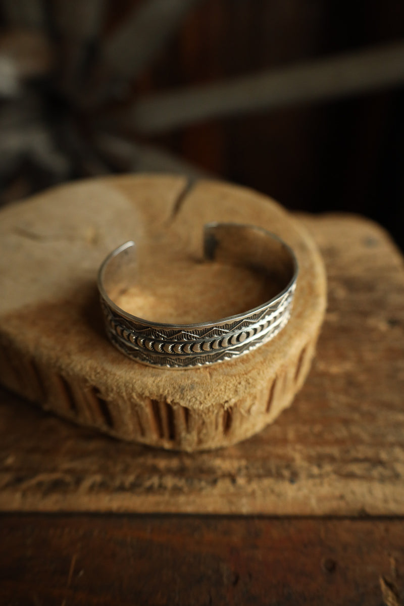 Engraved 3/4 Cuff