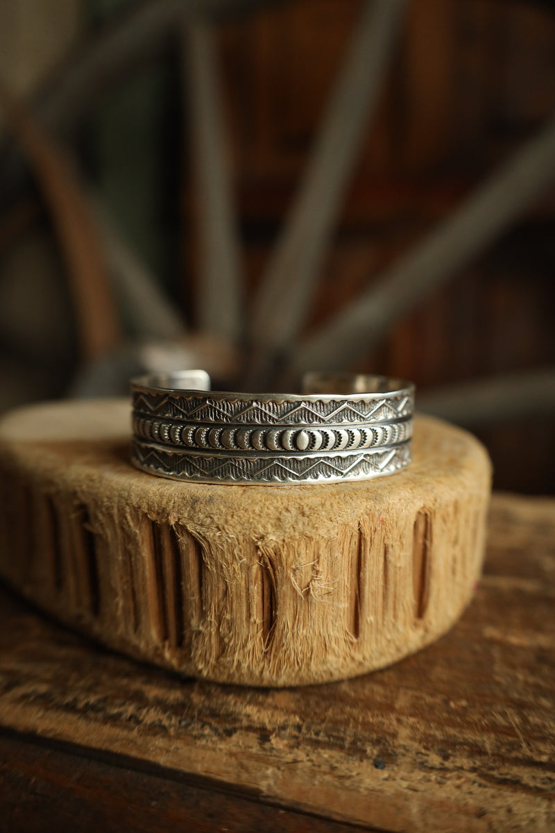 Engraved 3/4 Cuff