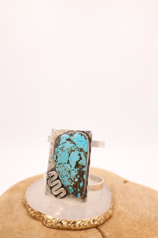 RICHARD SCHMIDT XL TURQUOISE WITH SNAKE CUFF
