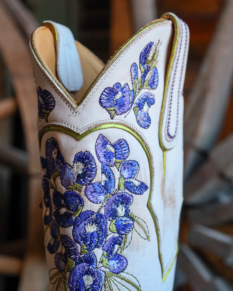 Old Gringo Women's Viola White And Blue Boot