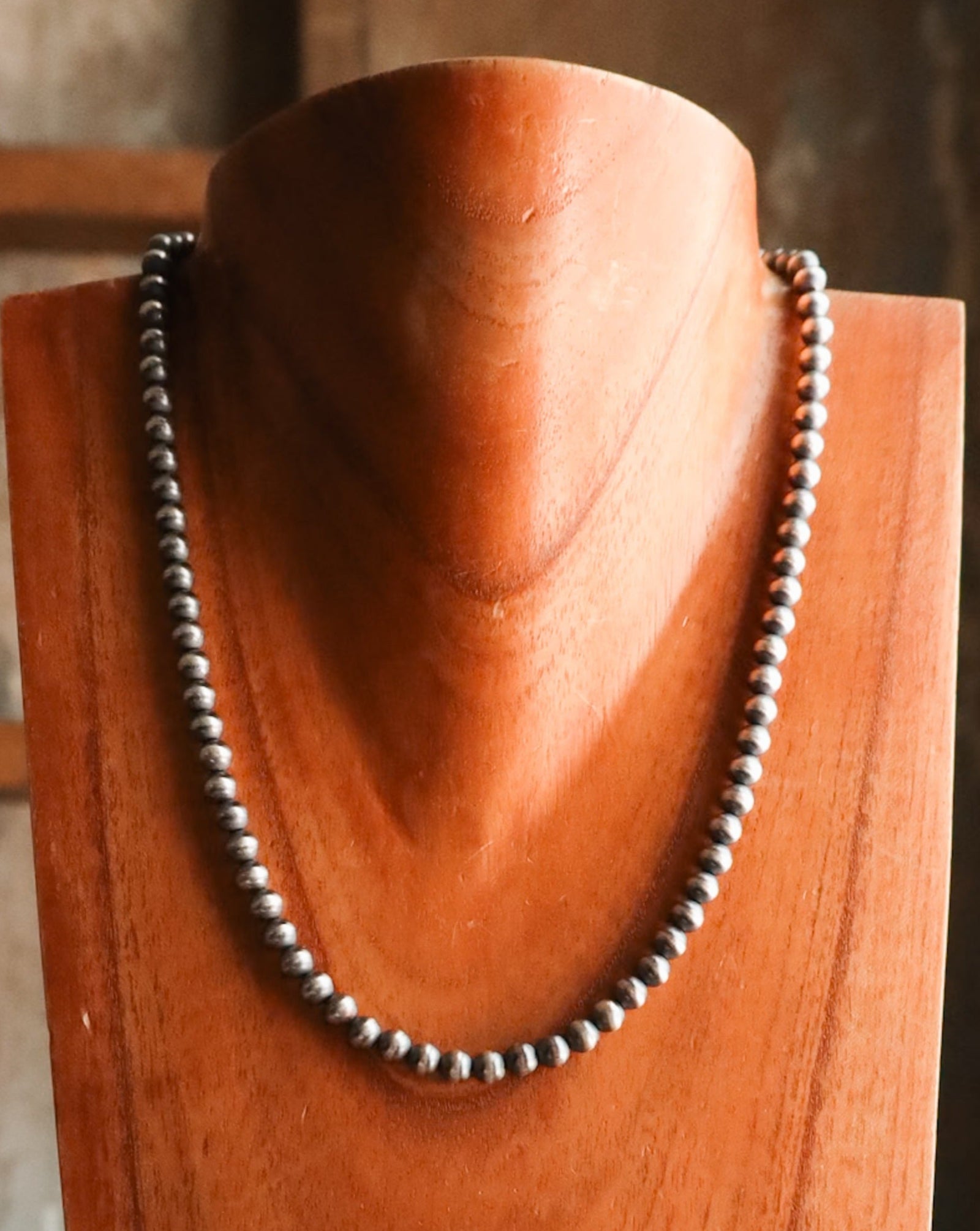 Sterling Silver Navajo Pearl 20