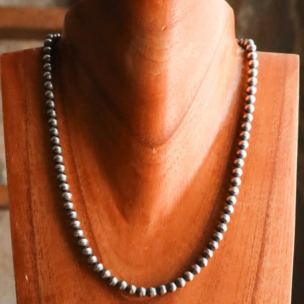 Sterling Silver Navajo Pearl 20