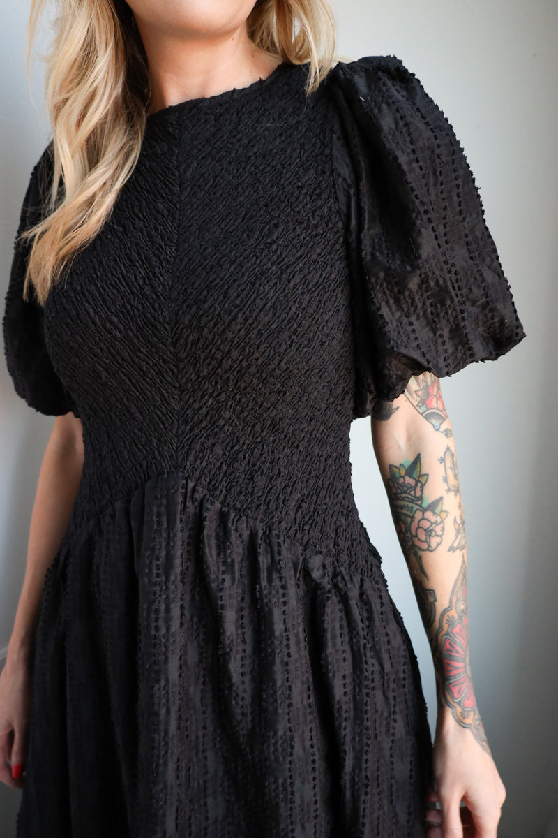 Ciebon Tahia Smocked Mini Dress