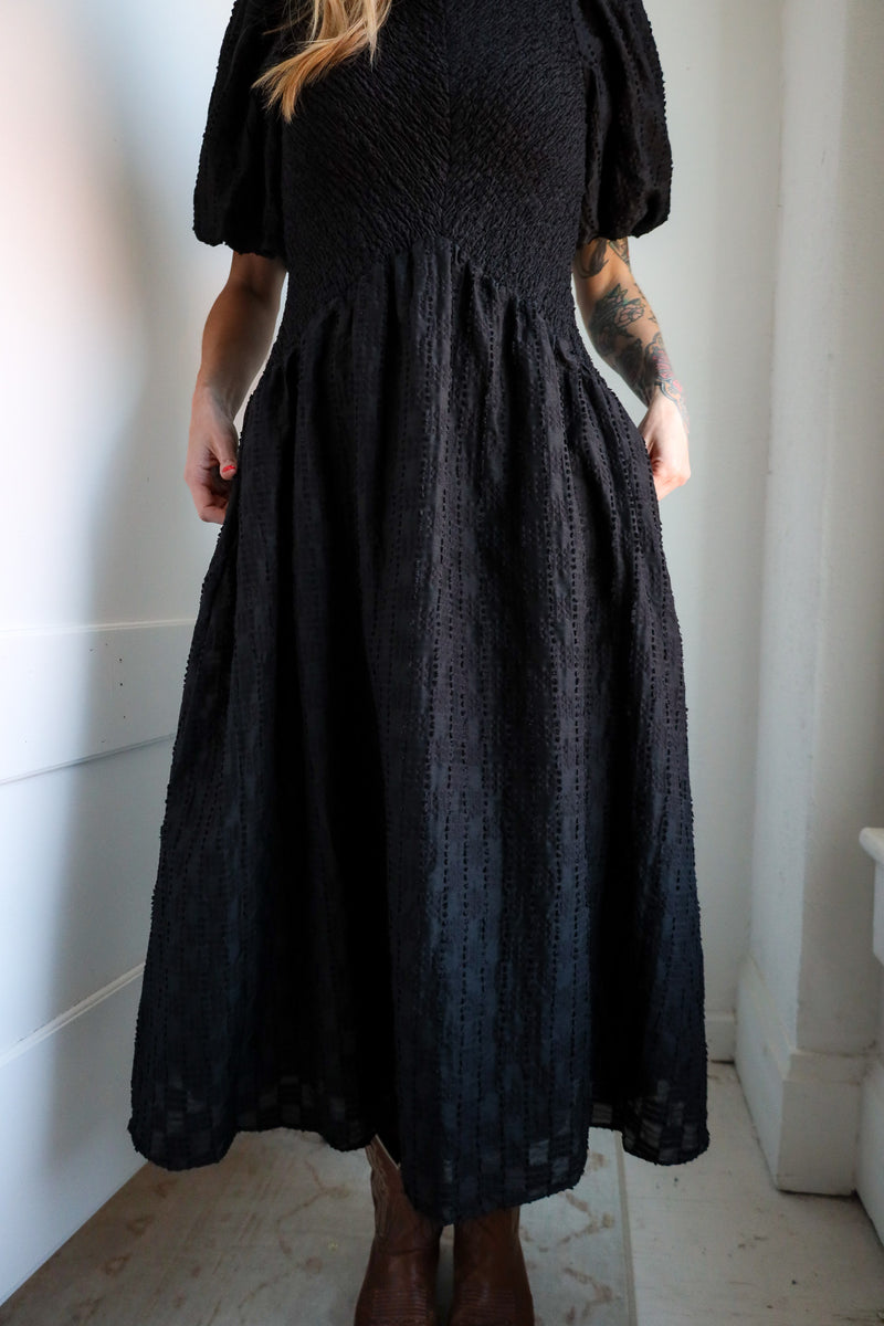 Ciebon Tahia Smocked Mini Dress