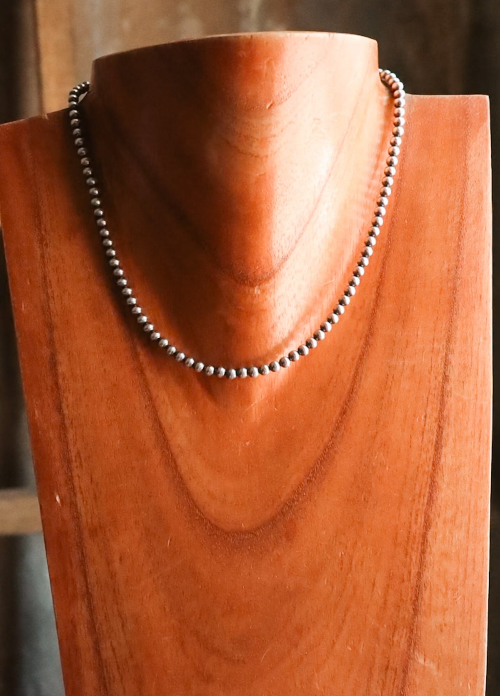Sterling Silver Navajo Pearl 16