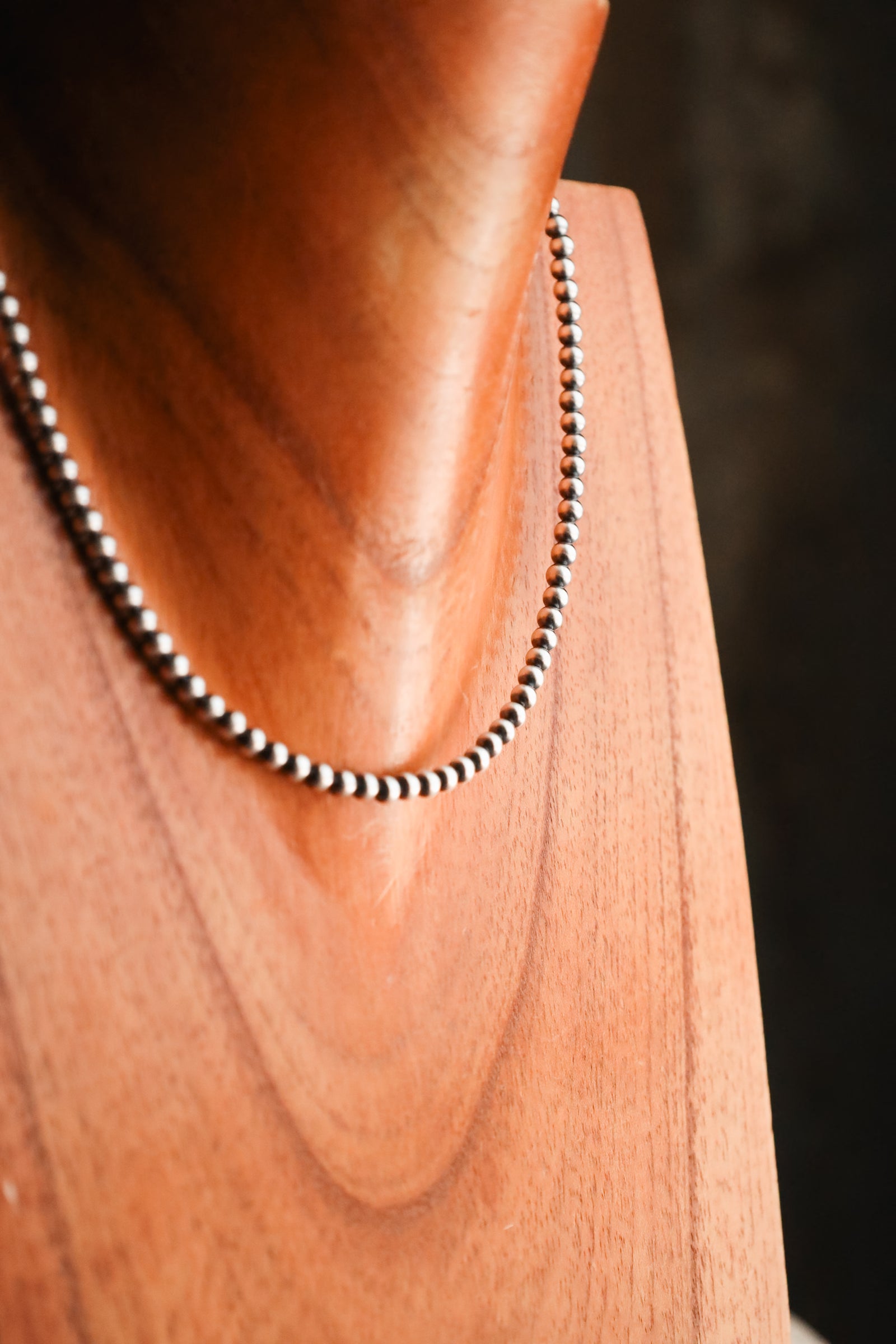 Sterling Silver Navajo Pearl 16