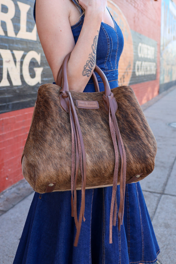 Ansata Country Brown Polo Purse