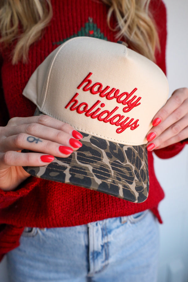 Howdy Holidays Trucker Hat