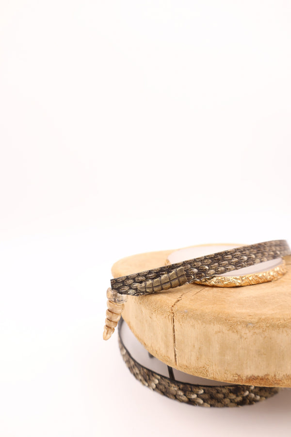 Randall's Wildlife Creations 1-2" Rattlesnake Hatband