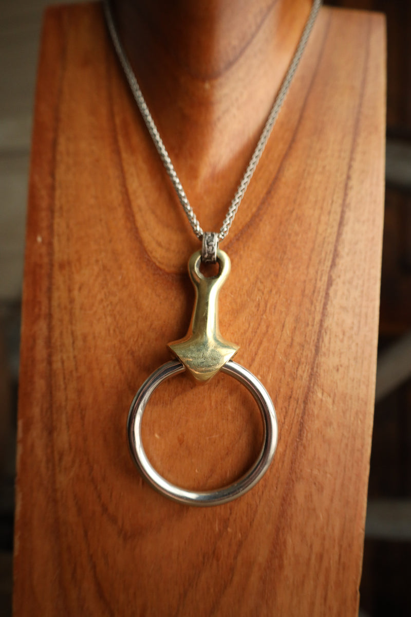 V2 Designs Classic Mixed Pony Bit Necklace 