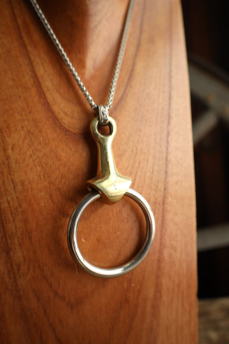 V2 Designs Classic Mixed Pony Bit Necklace 