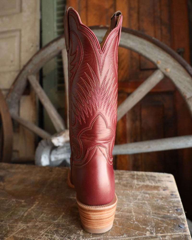Hyer Women's Leawood 13" Boot- Dark Red