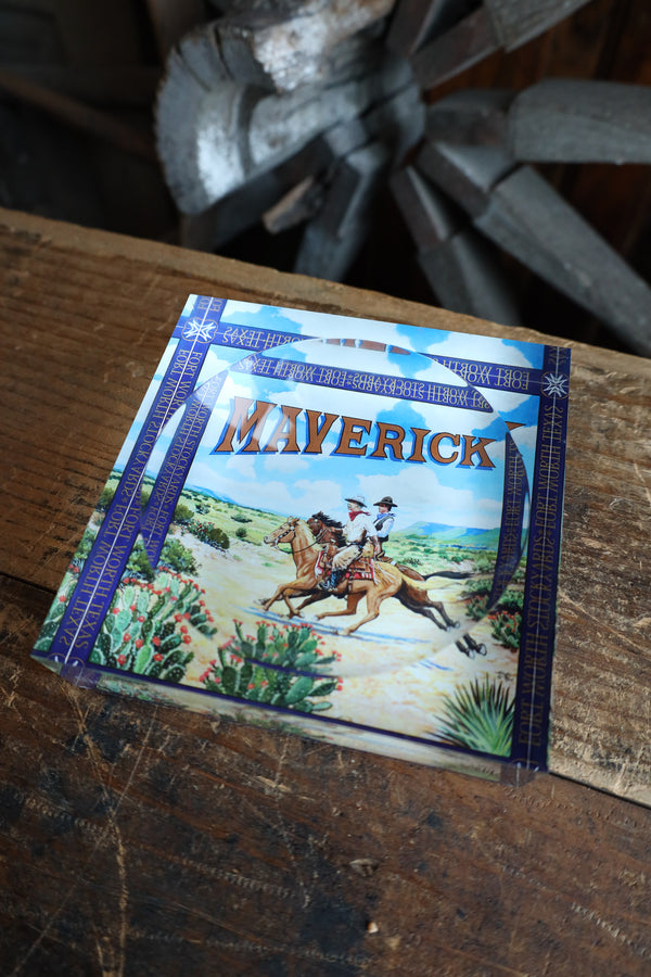 Maverick Exclusive Nicolette Mayer Collection Two Riders Acrylic Candy Catchall Dish