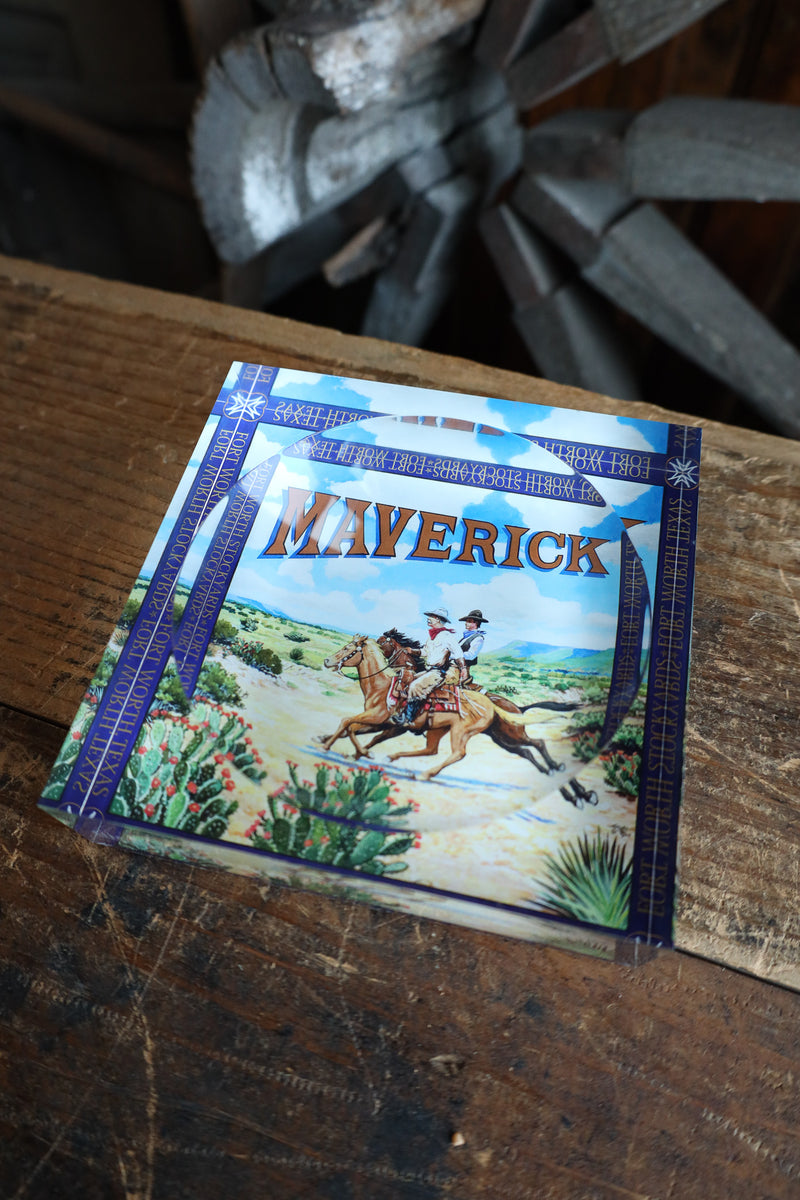 Maverick Exclusive Nicolette Mayer Collection Two Riders Acrylic Candy Catchall Dish