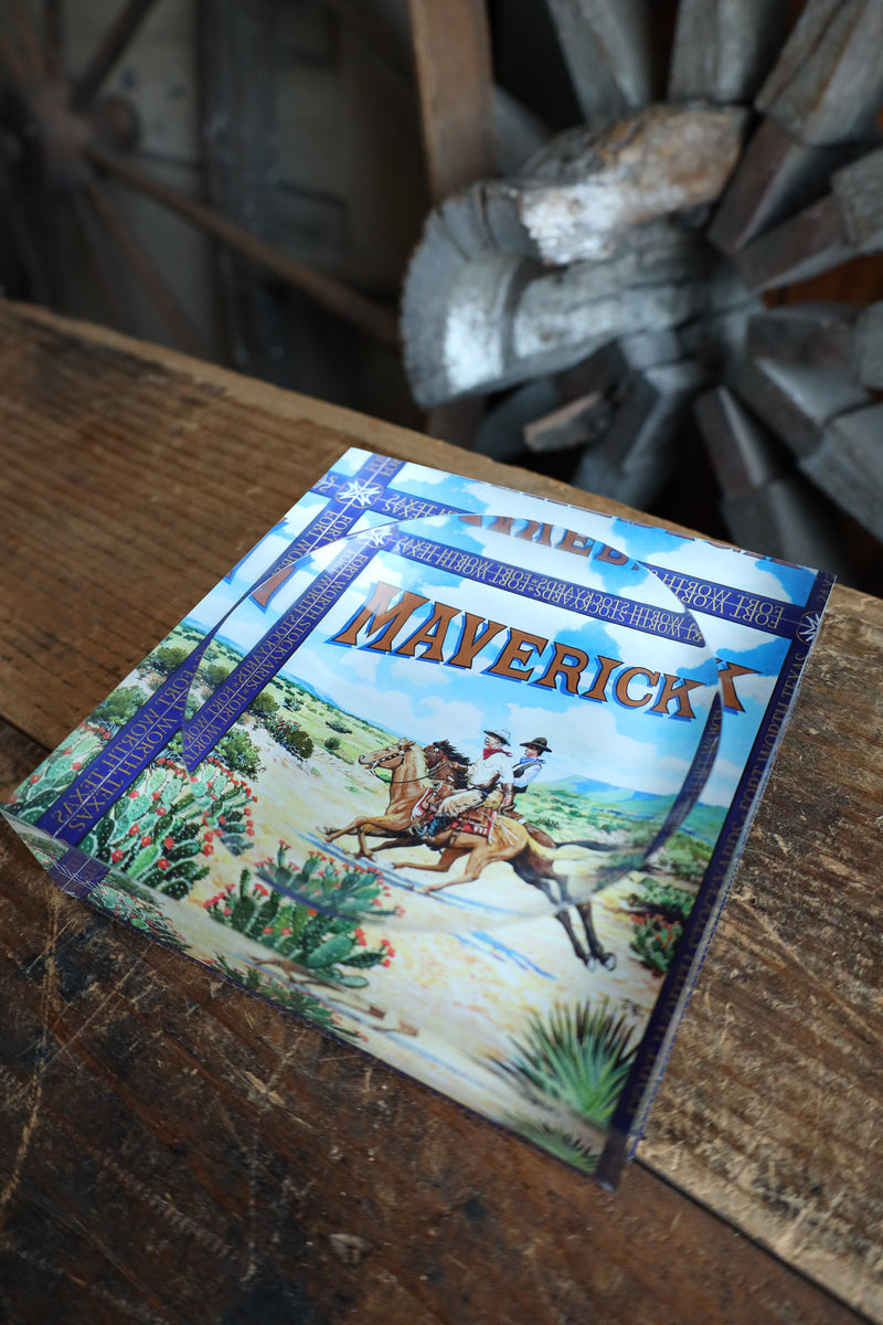 Maverick Exclusive Nicolette Mayer Collection Two Riders Acrylic Candy Catchall Dish