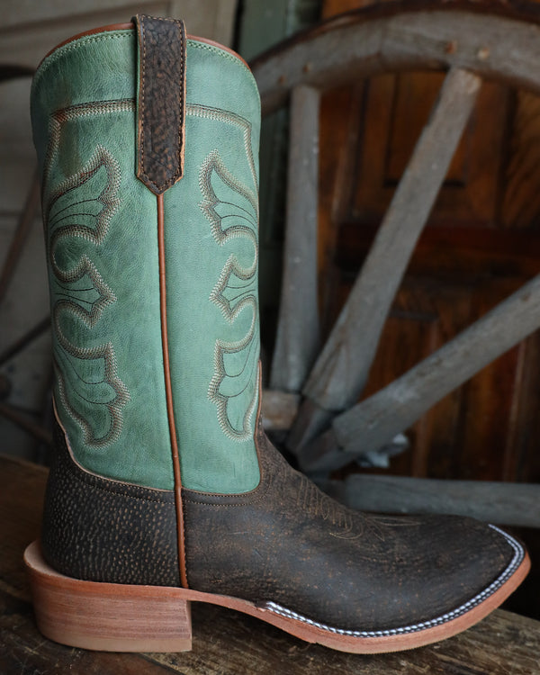 Rios Of Mercedes Rust Safari Giraffe Jade 13" Boot 