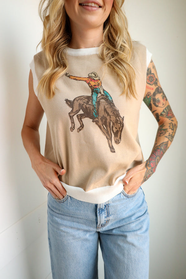 2 Fly Co. A Million Bucks Sweater Vest