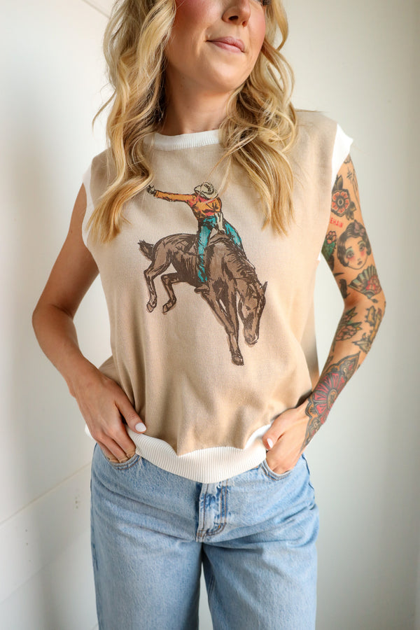 2 Fly Co. A Million Bucks Sweater Vest