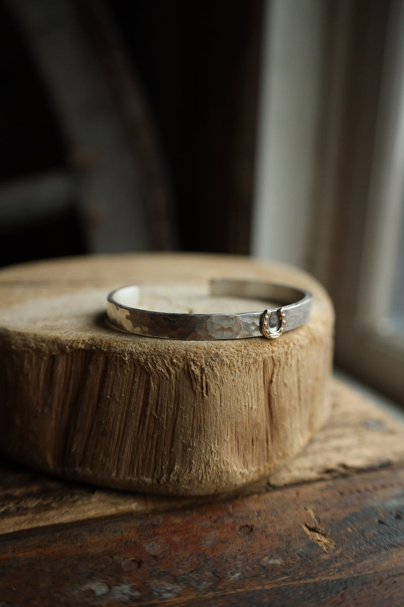 Richard Schmidt 6MM Gold Horseshoe Cuff