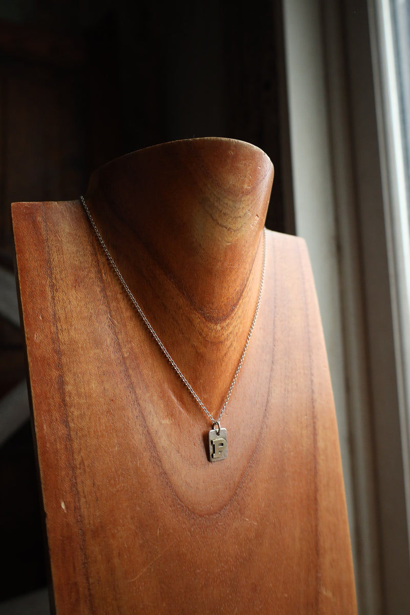 Richard Schmidt P Initial 16" Necklace