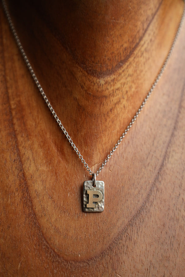 Richard Schmidt P Initial 16" Necklace