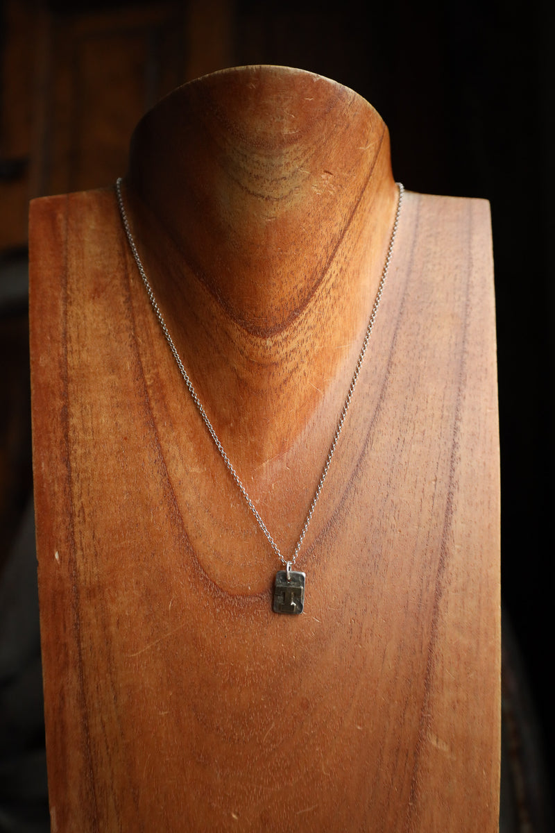 Richard Schmidt 18" Gold T Initial Necklace