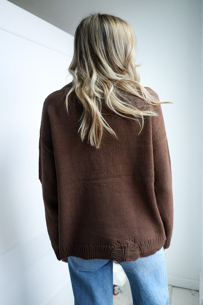 Eesome Western Boot Vintage Sweater