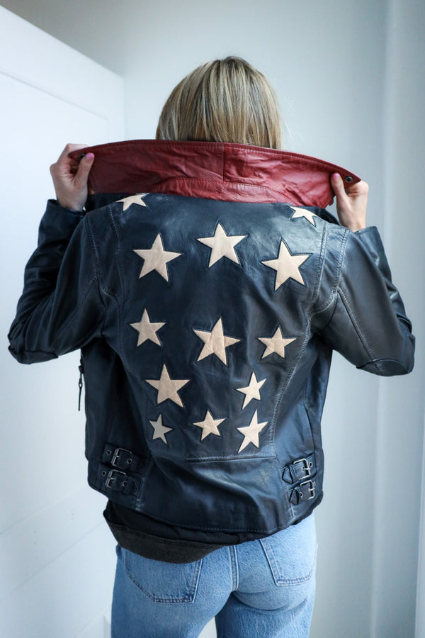 Mauritius Christy Jacket- Navy