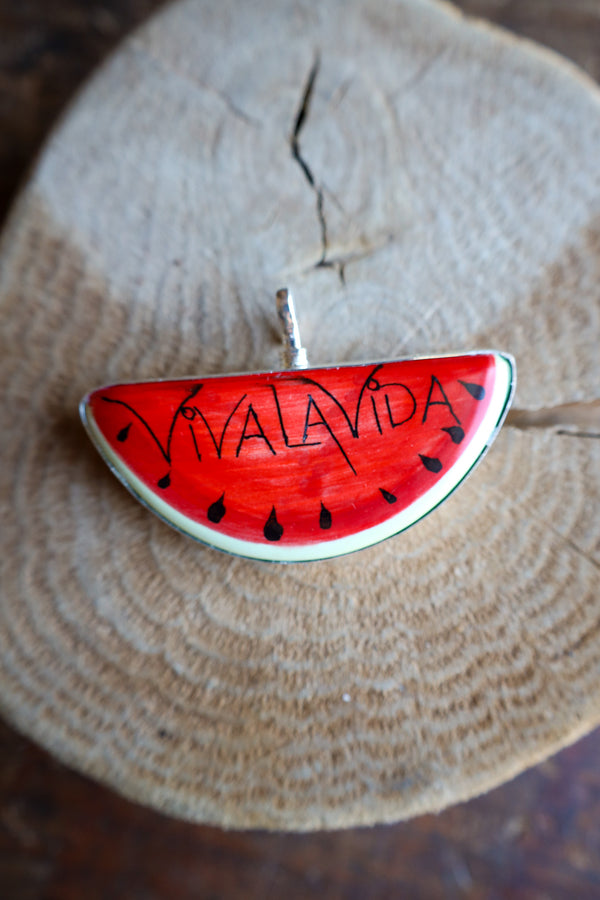 Coreen Cordova Watermelon Pendant