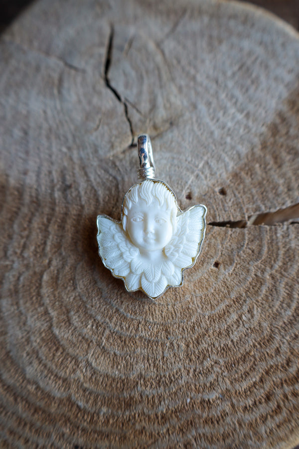 Coreen Cordova Small Cherub Pendant