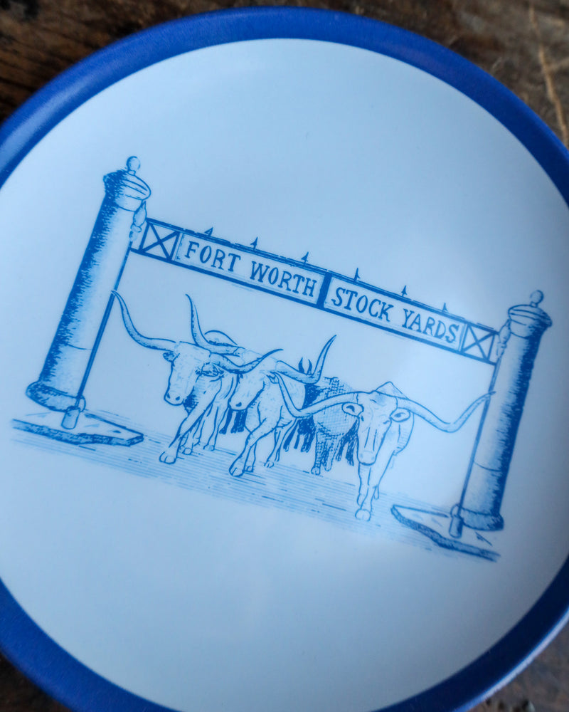 Maverick Exclusive Cattle Drive Blue Custom Plate – Maverick Fine ...